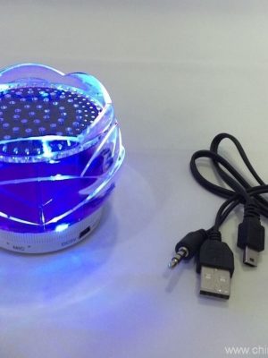Crystal Rose Bluetooth reproduktor subwooferu s hand-free volanie, TF čítačka, FM rádio - Image 6