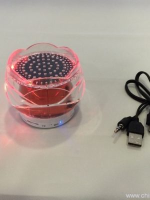 Crystal Rose Bluetooth reproduktor subwooferu s hand-free volanie, TF čítačka, FM rádio - Image 3