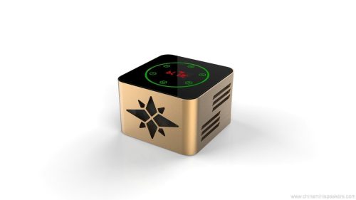 Square Hi-Fi Bluetooth Speaker with NFC & Light Touch Button