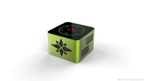 Square Hi-Fi Bluetooth Speaker with NFC & Light Touch Button
