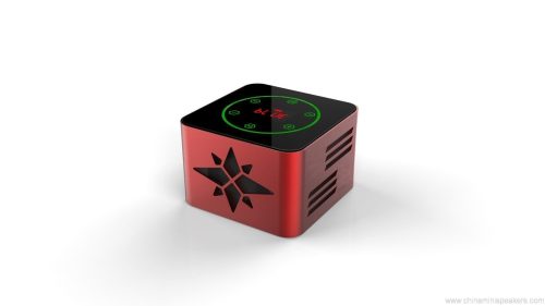 Square Hi-Fi Bluetooth Speaker with NFC & Light Touch Button