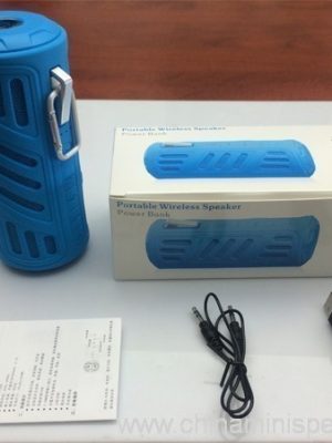 10w Super bass šaukuwa hana ruwa bluetooth magana da 4400mAh powerbank - Hoto 6