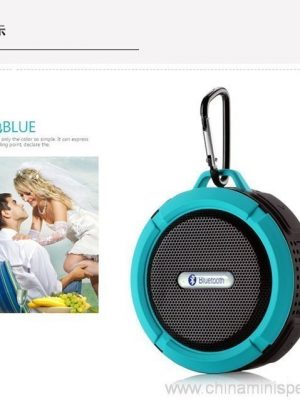 Carabiner outdoor portable waterproof bluetooth speaker - Image 3