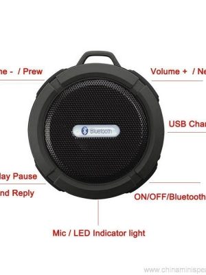 Carabiner outdoor portable waterproof bluetooth speaker - Image 5
