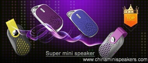 Mini Clip Bluetooth Speaker with USB Charger