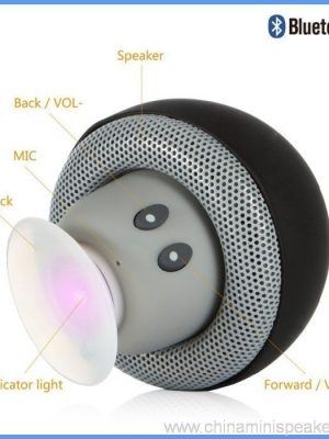 Haut-parleur bluetooth Mini pour tous les périphériques Bluetooth Apple Android de champignons - Image 4