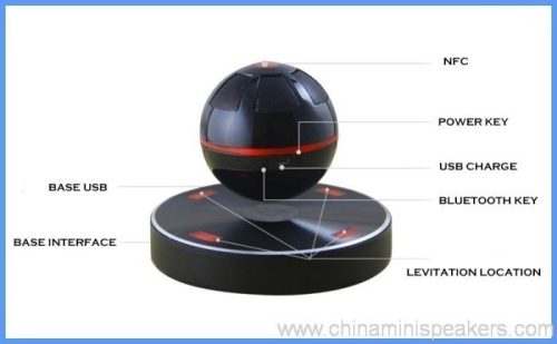 Portable Magnetic Levitating Wireless Bluetooth Speaker 4 Portable Magnetic Levitating Wireless Bluetooth Speaker