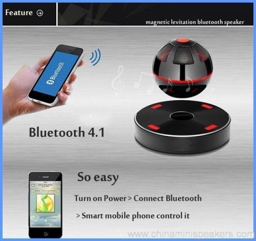 Portable Magnetic Levitating Wireless Bluetooth Speaker 7 Portable Magnetic Levitating Wireless Bluetooth Speaker