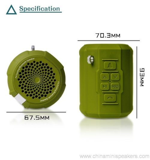 Portable wireless mini outdoor bluetooth speaker with carabiner Portable Wireless Mini Outdoor Bluetooth Speaker with Carabiner