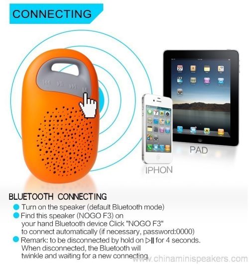 Super bass wireless mini sd card waterproof bluetooth speaker with USB 4 Super Bass Wireless Mini SD Card Waterproof Bluetooth Speaker with USB