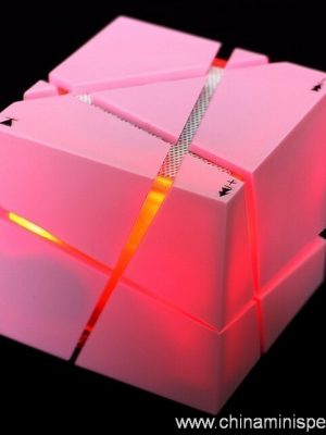 Cube super bass mini bluetooth speaker with fm radio - Image 5