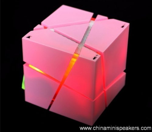 Cube super bass mini bluetooth speaker with fm radio 5 Cube Super Bass Mini Bluetooth Speaker with FM Radio