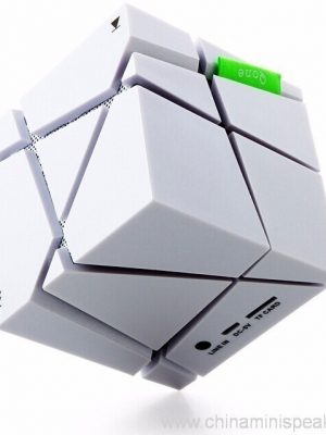 Cube super bass mini bluetooth speaker with fm radio - Image 6