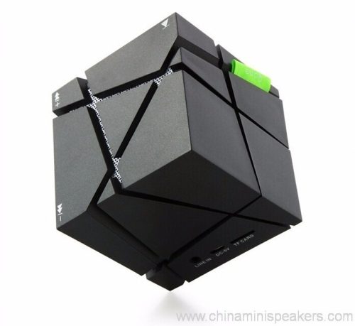 Cube super bass mini bluetooth speaker with fm radio 8 Cube Super Bass Mini Bluetooth Speaker with FM Radio