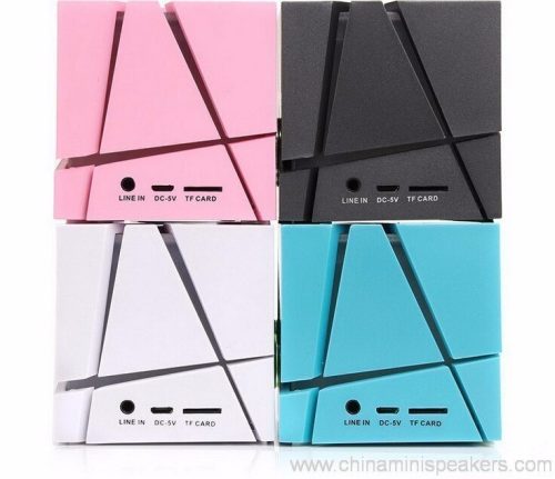 Cube super bass mini bluetooth speaker with fm radio 9 Cube Super Bass Mini Bluetooth Speaker with FM Radio