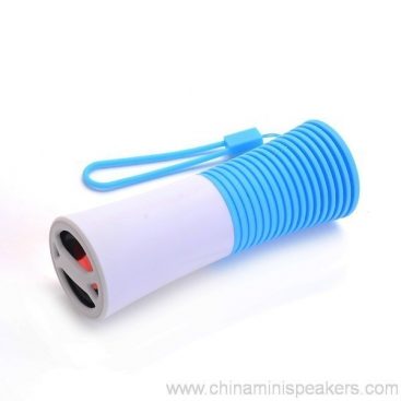 Super bass wireless mini portable bluetooth speaker with power bank 4