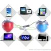 Colorful Mini Bluetooth Speaker with Hands-Free Calling