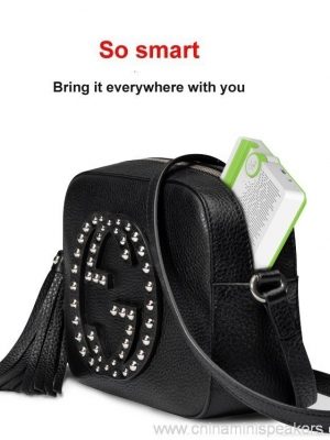 Altoparlante bluetooth mani libere cù supportu per u telefunu - Image 3