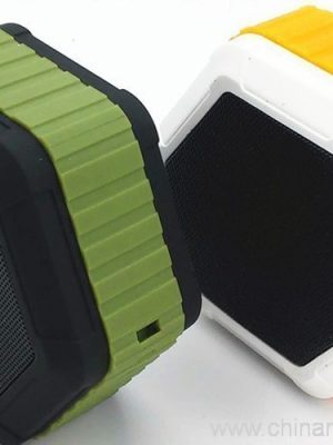 Hexagon shape Small Waterproof Wireless bluetooth speaker With Hook - Image 3
