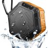 Hexagon shape Small Waterproof Wireless bluetooth speaker With Hook 4 Hexagon Shape Small Waterproof Wireless Bluetooth Speaker with Hook