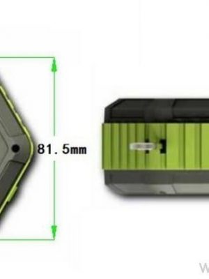Hexagon shape Small Waterproof Wireless bluetooth speaker With Hook - Image 9