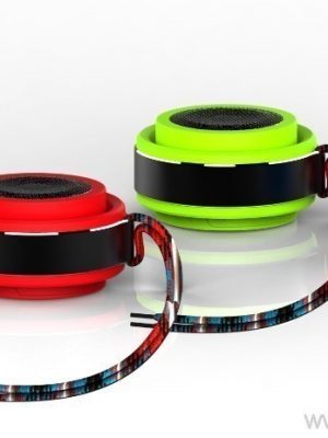 Lovely Round mini novelty wireless bluetooth speakers - Imahe 3