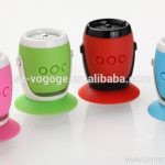 Ūdensizturīgs micro usb slots sēņu silikona piesūcekņa bezvadu bluetooth skaļrunis 2