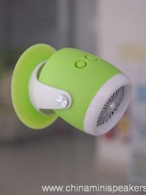 Wasserdichter micro-USB-Slot Pilz Silikon Saugnapf drahtlose Bluetooth-Lautsprecher - Bild 6