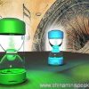 Wireless mini digital sandglass bluetooth speaker 3 Wireless Mini Digital Sandglass Bluetooth Speaker