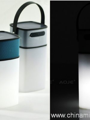 Fonksyon divès imperméable pòtab mini antèn oratè ak limyè led - Estati 5