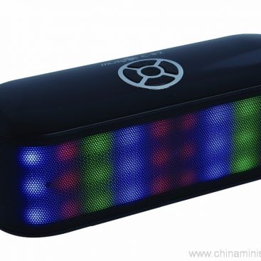 Прямоугольник формы smart многофункциональный привело свет беспроводной мини bluetooth динамик 2