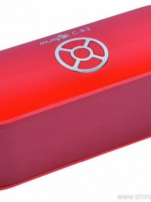 Ristküliku kuju nutikas MF led valgus mini traadita bluetooth kõneleja - Pilt 6