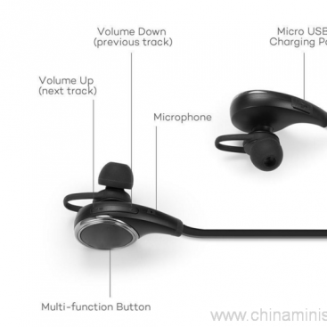 3.5mm rāvējslēdzējs Bluetooth austiņas 3