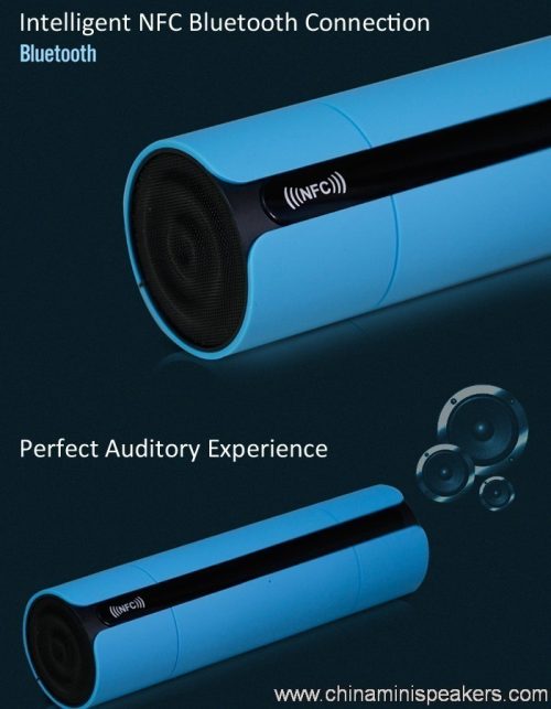 Bluetooth Wireless Speaker with NFC Function/LED Shining and FM Radio