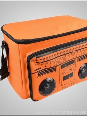Insulated Lunch Cooler Bag with radio for outdoor picnic activity - Image 3