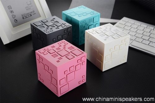 Led light cube wireless portable Bluetooth Speaker with TF Card FM Radio 3 LED Light Cube Wireless Portable Bluetooth Speaker with TF Card FM Radio