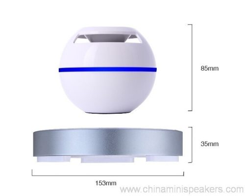 Mini wireless Magnetic levitation stereo music bluetooth speaker 4 Mini Wireless Magnetic Levitation Stereo Music Bluetooth Speaker