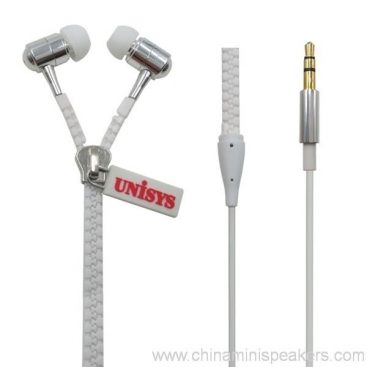 Promotion zip earphone 5