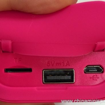 بلندگوی پخش Mp3 بی سیم با اف ام رادیو قدرت بانک استریو بلوتوث بلندگو 4