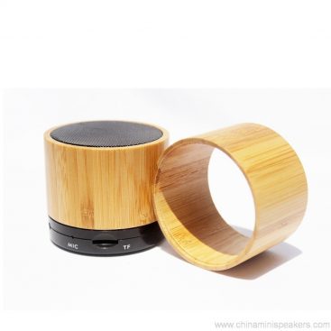 fm radio ilə simsiz portativ mini Taxta bluetooth natiq 3