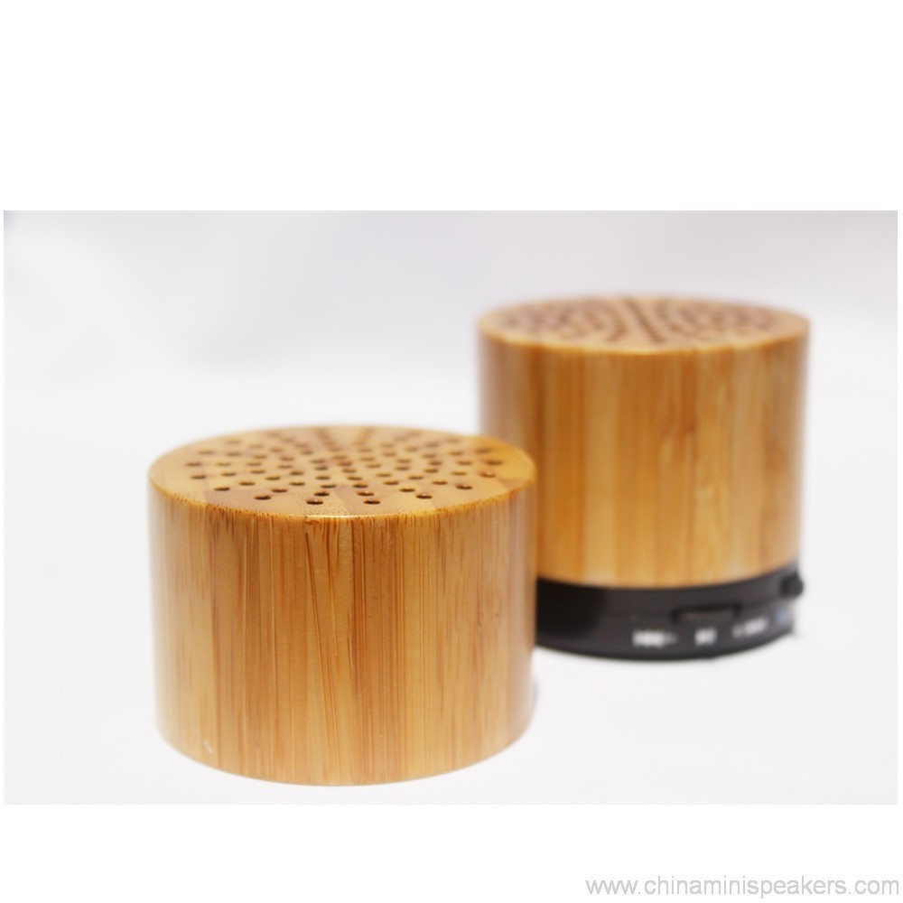 mini wood bluetooth speaker