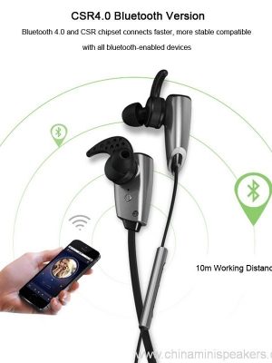 CSR8635 bežične stereo slušalice u ušnim bluetooth sportskim slušalicama - Slika 3