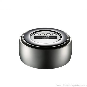 Hifi wireless aluminium alloy metal bluetooth speaker 6