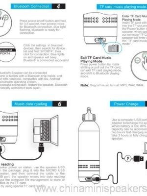 Sport Bottle wireless bluetooth music speaker with FM Radio - Image 5