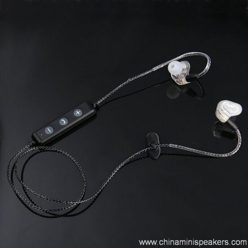 Mini transparent detachable cable sport earphones 4 Mini transparent detachable cable sport earphones