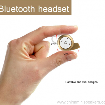 Mini wireless Bluetooth headset earphone 3