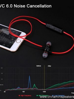 Professional DJ qualitas magnetis metalli in-auriculae ludo bluetooth earphone - Image 6