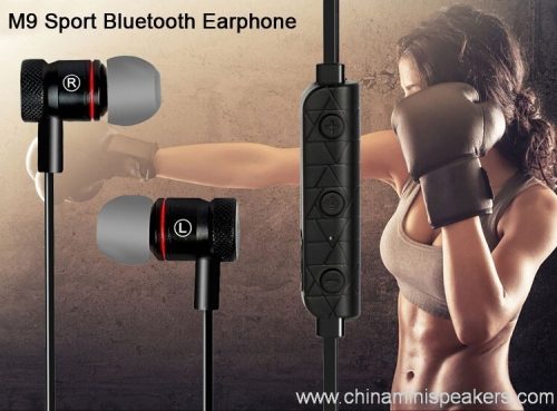 Professional DJ quality magnet metal in-ear sport bluetooth earphone 7 Professional DJ quality magnet metal in-ear sport bluetooth earphone