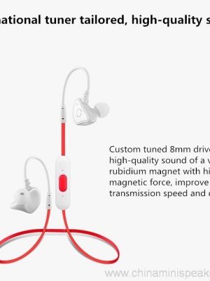 Estereo Sport Bluetooth Entzungailuak Haririk gabeko Bluetootha 4.1 Earphone - Irudia 8
