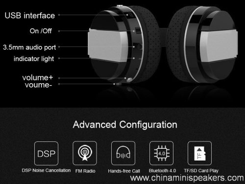 TF Card Wireless Bluetooth Headphone 4 TF Card Wireless Bluetooth Headphone